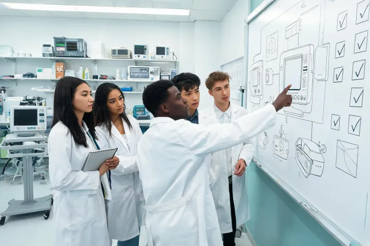 Biomedical engineering scholarship students